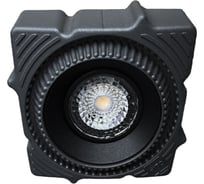 Светильник встраиваемый светодиодный ST LUCE в натяжной ПВХ потолок черный LED 1*7W 3000K 560Lm Ra80 60 IP20 ST753.438.07