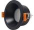 Светильник встраиваемый ST LUCE черный GU10 1*50W IP65 D85xH53 220V без ламп ST256.408.01 1