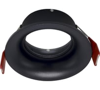 Светильник встраиваемый ST LUCE черный GU10 1*50W IP65 D93xH53 220V без ламп ST257.408.01