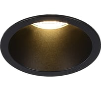 Светильник встраиваемый ST LUCE черный LED 1*7W 3000K 560Lm Ra80 60 IP20 D60xH79 100-240V ST754.438.07