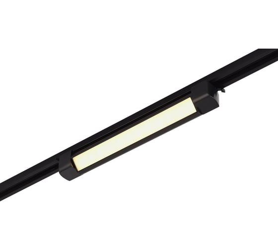 Светильник трековый ST LUCE черный LED 1*10W 3000K 725Lm Ra90 120 IP20 L387xW49xH54 170-240VV ST368.436.10 1