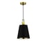 Подвес ST luce Латунь/Черный E27 1х40W SL1759.303.01 5