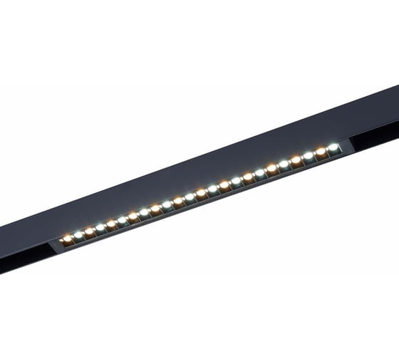 Светильник трековый ST LUCE черный LED 1*18W 3000K 1 400Lm Ra>90 24 IP20 L410xW25xH41 220V ST655.436.18