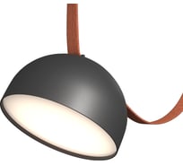 Светильник трековый ST LUCE черный LED 1*20W 3000K 1 474Lm Ra90 120 IP20 D200xH113 48V ST453.436.20