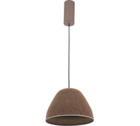 Светильник подвесной Moderli светодиодный Welli 3 Вт фетр, акрил, алюминий коричневый, черный V11096-PL