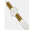 Светильник подвесной ST LUCE Латунь/Золотой, Прозрачный LED 2*3W 3000K SL6117.203.02 3