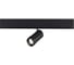Магнитный трековый светильник ZOOM Черный LED 1х12W 4000K Lm Ra90 10-55 IP20 D50xH160 ST luce ST357.446.12 1