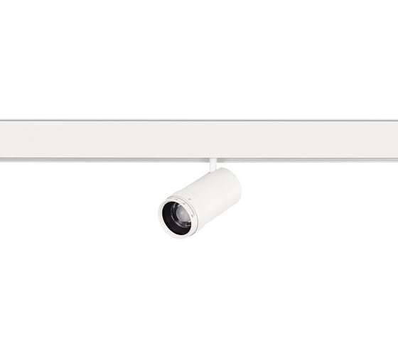 Магнитный трековый светильник ST LUCE ZOOM Белый LED 1*12W 3000K 1080Lm Ra90 10-55 IP20 D50xH160 4 ST357.536.12 1