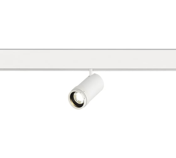 Магнитный трековый светильник ST LUCE ZOOM Белый LED 1*12W 4000K 1080Lm Ra90 10-55 IP20 D50xH160 4 ST357.546.12