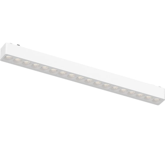 Магнитный трековый светильник ST LUCE Белый LED 1*18W 3000K 1560Lm Ra>90 36 IP20 L338xW26xH24 ST673.536.18