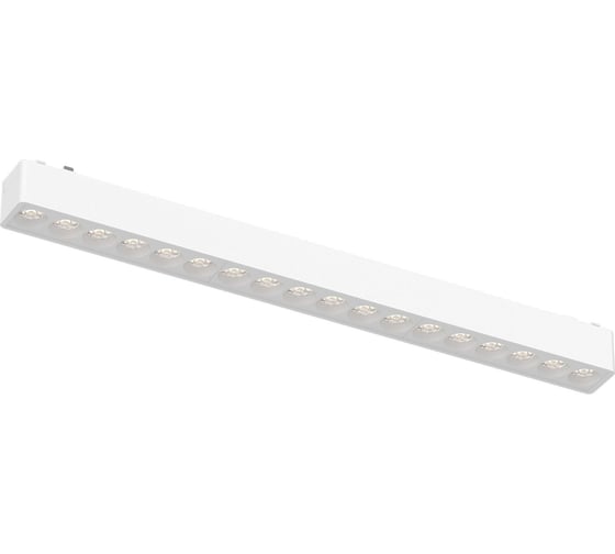 Магнитный трековый светильник ST LUCE Белый LED 1*18W 4000K 1560Lm Ra>90 36 IP20 L338xW26xH24 ST673.546.18