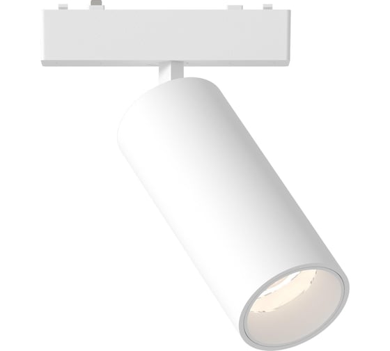 Магнитный трековый светильник ST LUCE Белый LED 1*18W 3000K 1060Lm Ra>90 >90 IP20 D55xH135 48V ST677.536.18 1