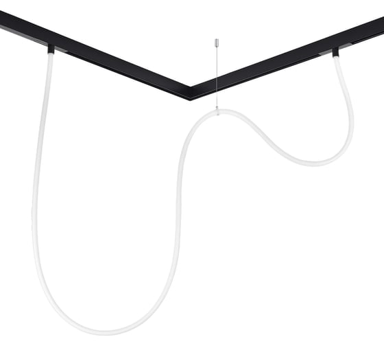 Гибкий светодиодный светильник ST LUCE Черный LED 1*36W 4000K 3500Lm Ra80 360 IP20 L3000xW-xH- 48 ST684.446.36 1