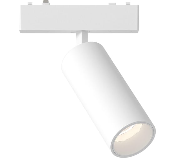 Магнитный трековый светильник ST LUCE Белый LED 1*9W 3000K 540Lm Ra>90 >90 IP20 D44xH110 48V ST677.536.09