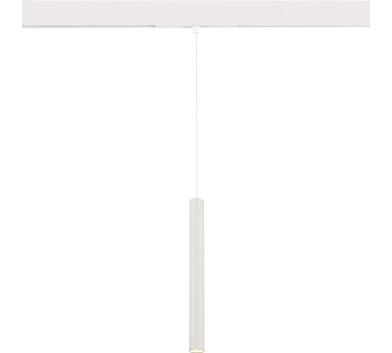 Магнитный трековый светильник ST LUCE Белый LED 1*7W 3000K Lm Ra90 36 IP20 D32xH307 48V ST682.536.07 1