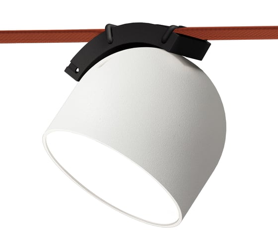 Светильник трековый ST LUCE Белый LED 1*12W 3000K 827Lm Ra90 120 IP20 D100xH107 48V ST451.536.12.2 1