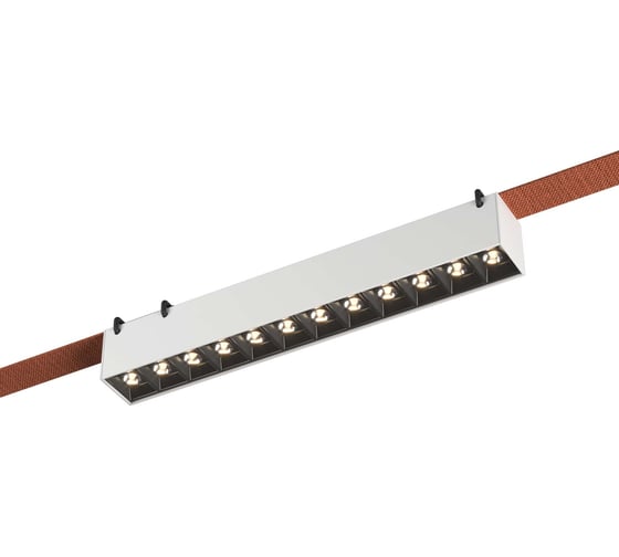 Светильник трековый ST LUCE Белый LED 1*12W 3000K 1 060Lm Ra90 24/40 IP20 L323xW40xH45 48V ST455.536.12 1