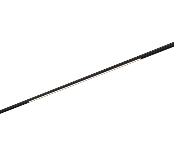 Магнитный трековый светильник ST LUCE черный, LED 1*10W, 3000K, 710Lm, Ra>80, 100, IP20, L600xW5xH12 ST667.436.10