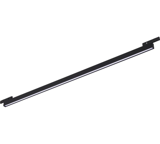 Магнитный трековый светильник ST LUCE черный, LED 1*16W, 4000K, 720Lm, Ra>80, 36, IP20, L600xW10xH18 ST665.446.16