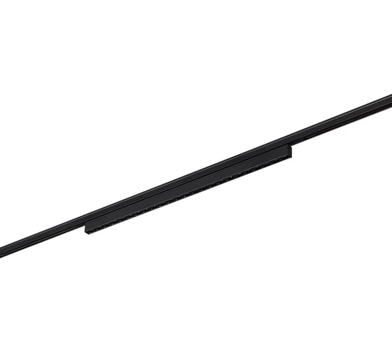 Магнитный трековый светильник ST LUCE черный, LED 1*20W, 3000K, 1060Lm, Ra>90, IP20, L387xW10xH18 ST666.436.20