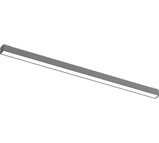 Магнитный трековый светильник ST LUCE черный, LED 1*20W, 4000K, 630Lm, Ra>90, IP20, L615xW26xH25 ST674.446.20