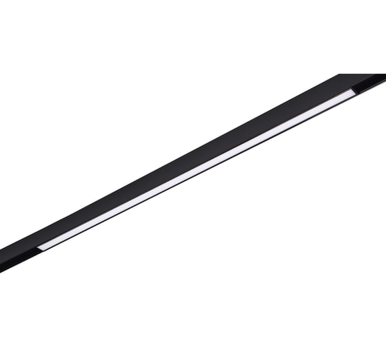 Магнитный трековый светильник ST LUCE черный, LED 1*30W, 3000K, 1 950Lm, Ra90, 120, IP20, L900xW22xH44 ST360.436.30.2