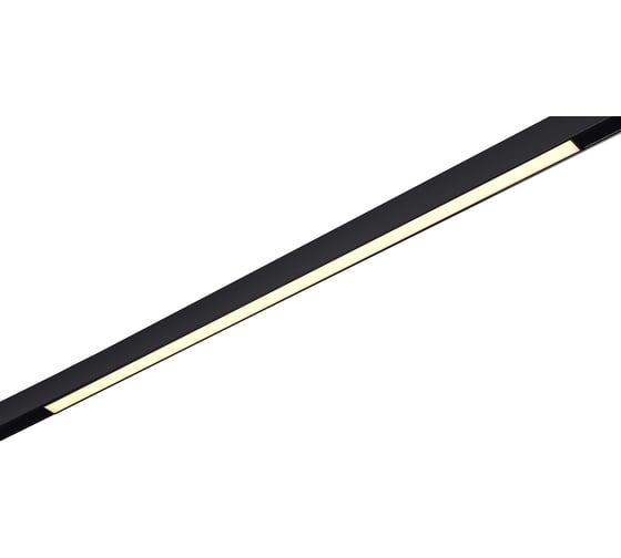 Магнитный трековый светильник ST LUCE черный, LED 1*30W, 3000K, 1 950Lm, Ra90, 120, IP20, L900xW22xH44 ST360.436.30.2