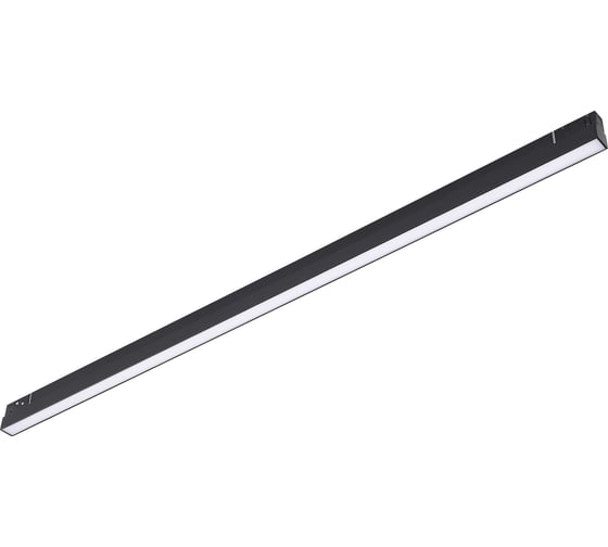 Магнитный трековый светильник ST LUCE черный, LED 1*30W, 4000K, 1950Lm, Ra90, 120, IP20, L900xW22xH44 ST360.446.30.2