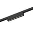 Магнитный трековый светильник ST LUCE черный, LED 1*5W, 3000K, 220Lm, Ra>90, IP20, L100xW10xH18, 24V ST666.436.05 1