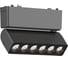 Магнитный трековый светильник Черный LED 1х6W 3000K 360Lm Ra 90 IP20 L122xW26xH80 4 ST luce ST675.436.06 1