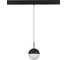 Магнитный трековый светильник ST luce Черный LED 1х7 ST681.436.07 1