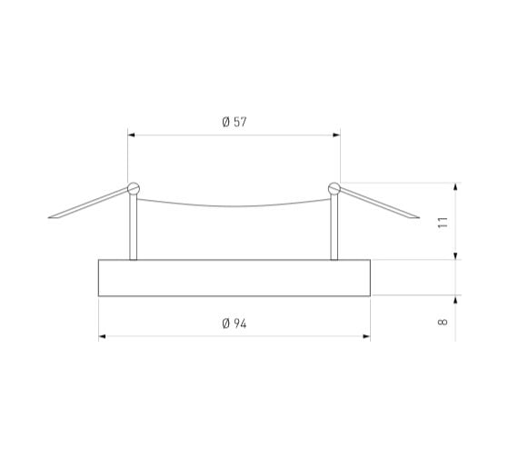 Встраиваемый светильник Elektrostandard 2247 MR16 SL/WH зеркальный, белый a047760