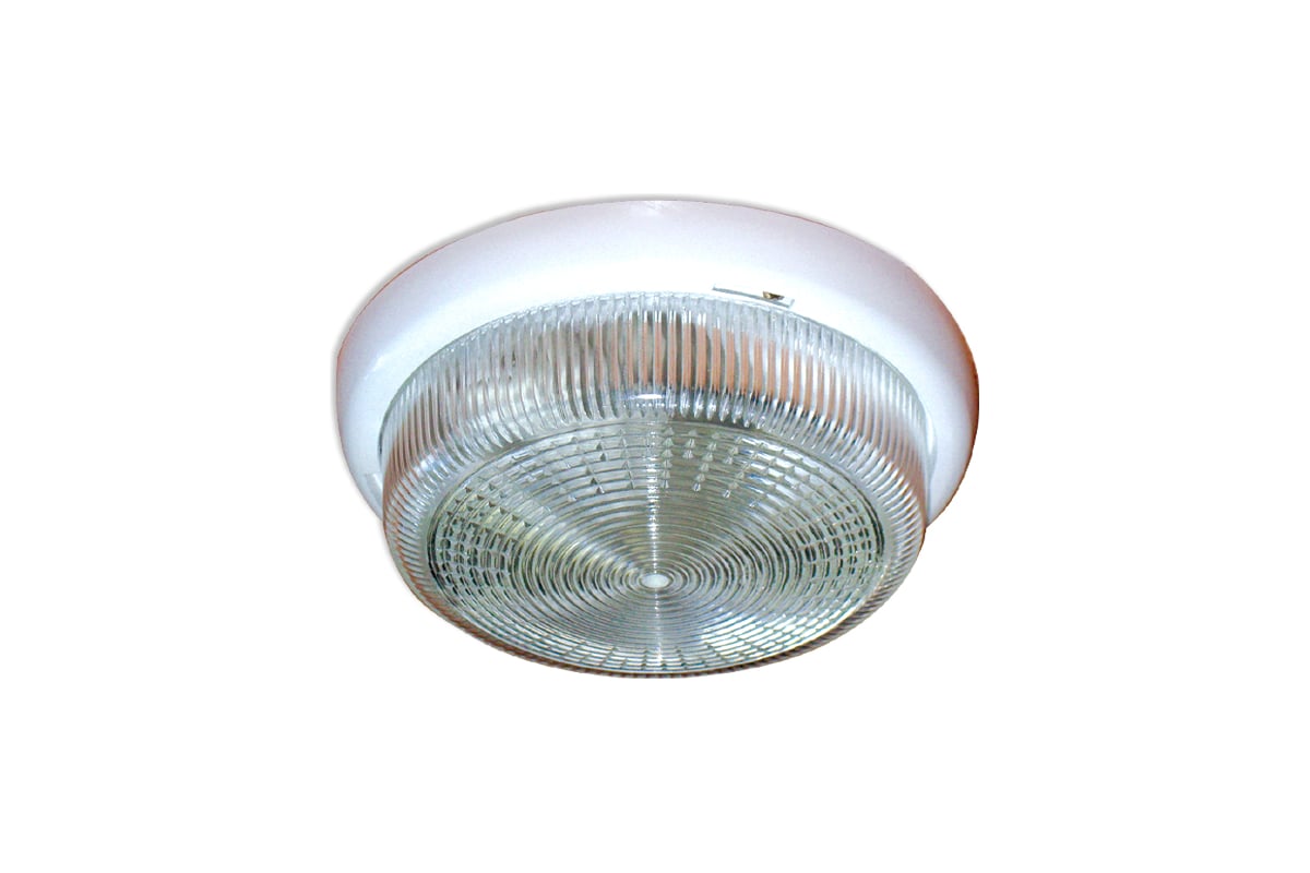 Светильник ЭЛЕТЕХ Раунд-Д 200 НБО 23-60-001 IP44 корпус белый с ...