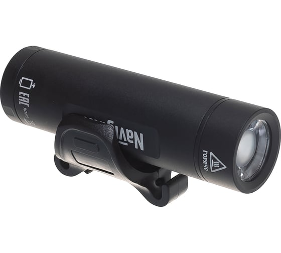 Фонарь Navigator 14 240 NPT-B07-ACCU велосипедный алюминиевый 1CREE LED 10Вт аккумулятор 3.7В 2Ач 14240