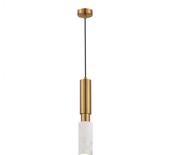 Светильник подвесной ST LUCE Латунь/Латунь, Белый GU10 1*5W 4000K SL1192.353.01