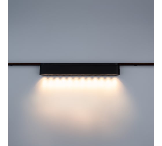 Трековый светодиодный светильник Jazzway MTR16 1212 12Вт 3000K spot 36 град BL (чёрный) IP20 низковольтный 5056299