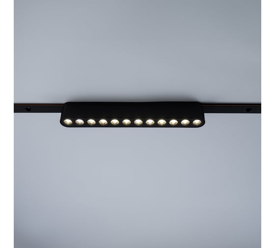 Трековый светодиодный светильник Jazzway MTR16 1212 12Вт 4000K spot 36 град BL (чёрный) IP20 низковольтный 5056312 1