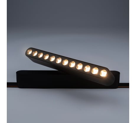 Трековый светодиодный светильник Jazzway MTR16 1312R 12Вт 3000K spot 36 град BL (чёрный) IP20 низковольтный 5056992