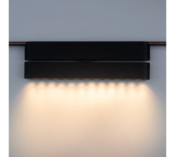 Трековый светодиодный светильник Jazzway MTR16 1312R 12Вт 3000K spot 36 град BL (чёрный) IP20 низковольтный 5056992