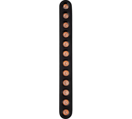 Трековый светодиодный светильник Jazzway MTR16 1312R 12Вт 3000K spot 36 град BL (чёрный) IP20 низковольтный 5056992