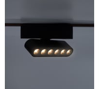 Трековый светодиодный светильник Jazzway MTR16 1306R 6Вт 3000K spot 36 град BL (чёрный) IP20 низковольтный 5056954