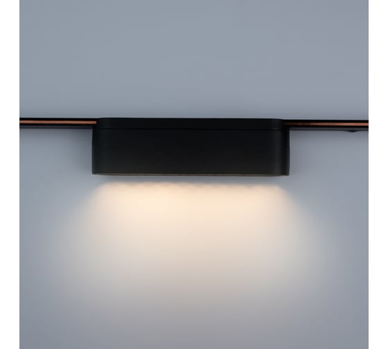 Трековый светодиодный светильник Jazzway MTR16 1406 6Вт 3000K grid 60 град BL (чёрный) IP20 низковольтный 5056374
