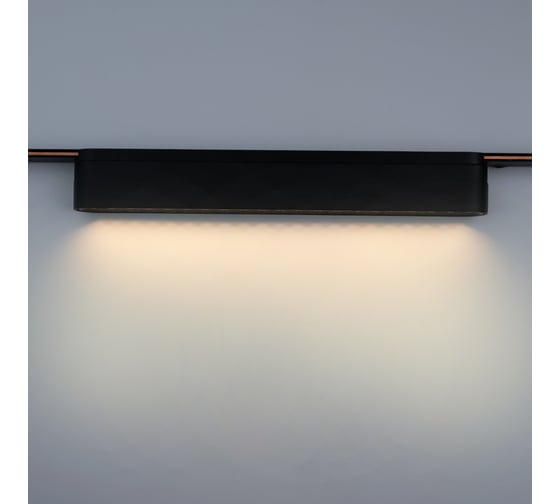 Трековый светодиодный светильник Jazzway MTR16 1412 12Вт 3000K grid 60 град BL (чёрный) IP20 низковольтный 5056411