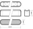 Трековый светодиодный светильник Jazzway MTR16 1412 12Вт 3000K grid 60 град BL (чёрный) IP20 низковольтный 5056411 10
