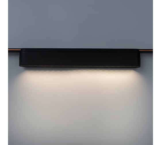 Трековый светодиодный светильник Jazzway MTR16 1412 12Вт 4000K grid 60 град BL (чёрный) IP20 низковольтный 5056435
