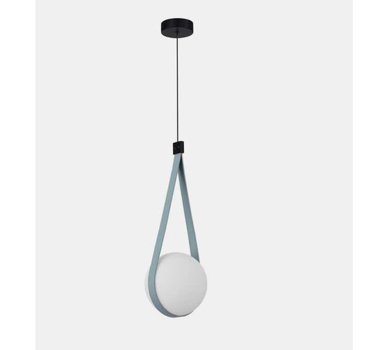 Светильник подвесной ST LUCE Черный, Голубой/Белый E27 1*60W SL2002.423.01 1