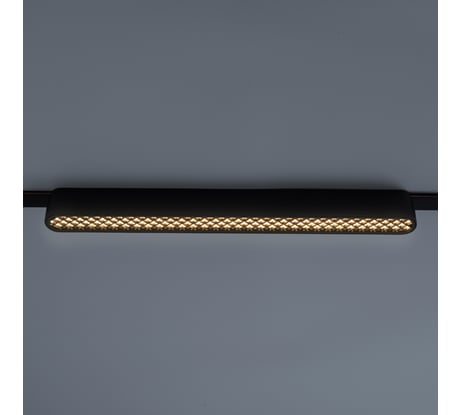 Трековый светодиодный светильник Jazzway MTR16 1418 18Вт 3000K grid 60 град BL (чёрный) IP20 низковольтный 5056459