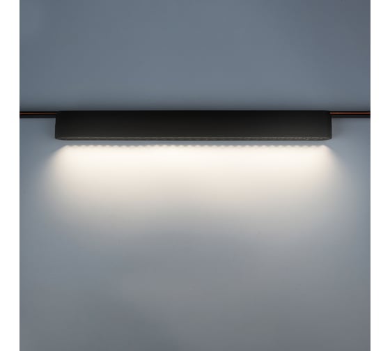 Трековый светодиодный светильник Jazzway MTR16 1418 18w 4000K grid 60 град BL (чёрный) IP20 низковольтный 5056473