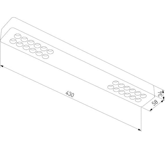 Светильник потолочный светодиодный Elektrostandard Tend 16W 4000K 25115/LED черный a068852