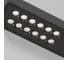 Светильник потолочный светодиодный Elektrostandard Tend 16W 4000K 25115/LED черный a068852 3